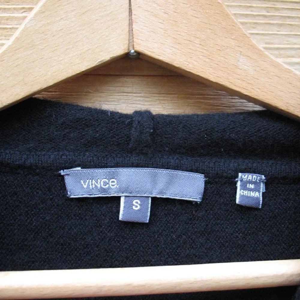 Vince Cashmere Oversize Hoodie Sweater